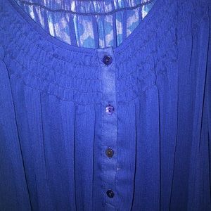 Joe Fresh Tops - Joe Fresh top royal blue XL Joe Fresh Tops - Joe Fresh top royal blue XL